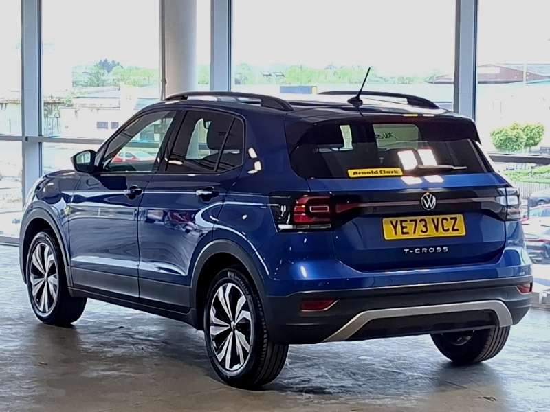 Volkswagen T-Cross 1.0 Tsi 110 Black Edition Dsg YE73VCZ Blue #2