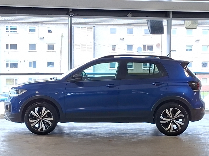Volkswagen T-Cross 1.0 Tsi 110 Black Edition Dsg YE73VCZ Blue #4