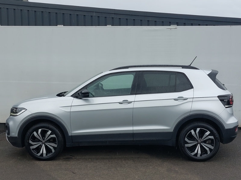 Volkswagen T-Cross 1.0 Tsi 110 Black Edition Dsg YE73VKJ Silver #4