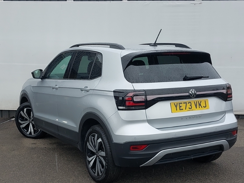 Volkswagen T-Cross 1.0 Tsi 110 Black Edition Dsg YE73VKJ Silver #2