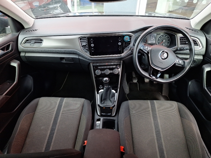 Volkswagen T-Roc 1.5 Tsi Evo Se SB69AFJ Grey #3