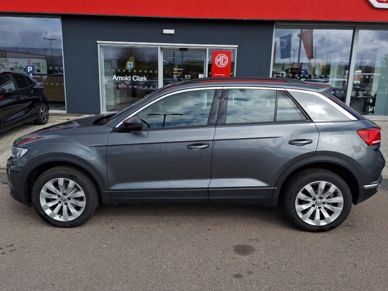 Volkswagen T-Roc 1.5 Tsi Evo Se SB69AFJ Grey #4