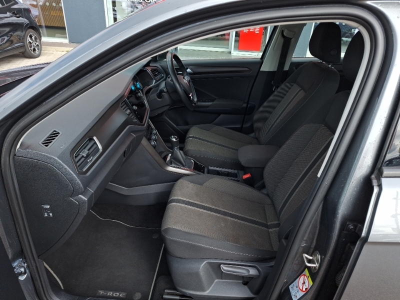 Volkswagen T-Roc 1.5 Tsi Evo Se SB69AFJ Grey #5