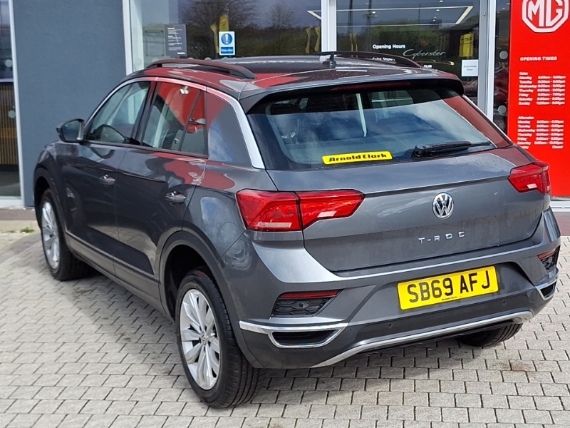 Volkswagen T-Roc 1.5 Tsi Evo Se SB69AFJ Grey #2