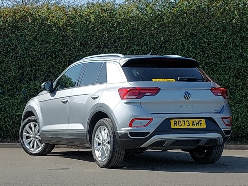 Volkswagen T-Roc 2.0 Tsi 4Motion Style Dsg RO73AHF Silver #2