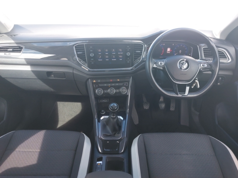 Volkswagen T-Roc 1.5 Tsi Evo Sel SC67JRV White #3