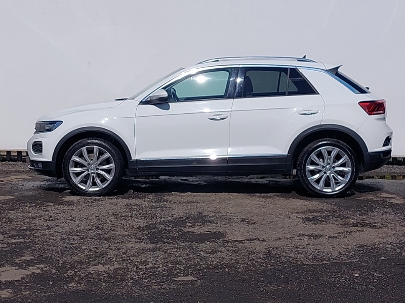 Volkswagen T-Roc 1.5 Tsi Evo Sel SC67JRV White #4