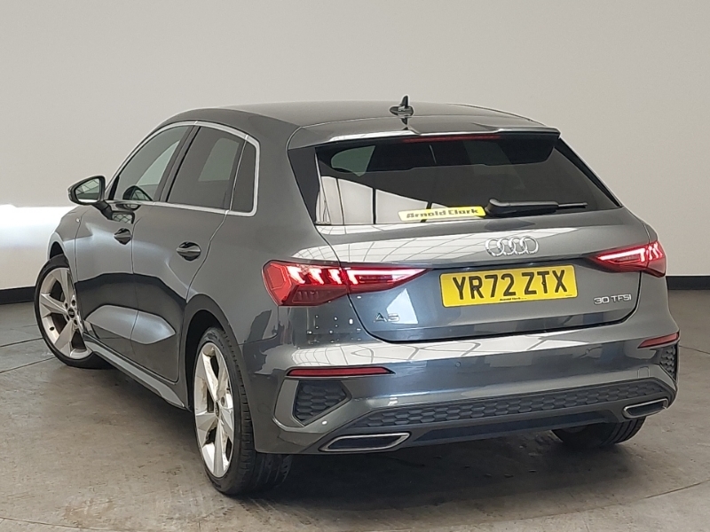 Audi A3 30 Tfsi S Line YR72ZTX Grey #2