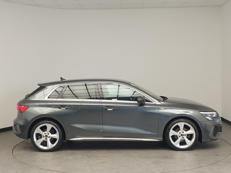 Audi A3 30 Tfsi S Line YR72ZTX Grey #4