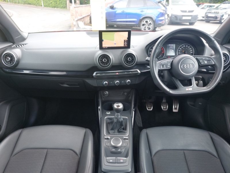 Audi Q2 30 Tfsi Black Edition SA69OER Red #3