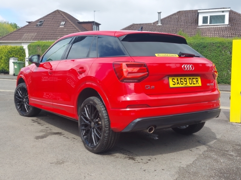 Audi Q2 30 Tfsi Black Edition SA69OER Red #2