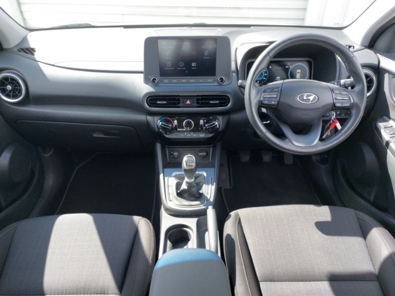 Hyundai Kona 1.0 Tgdi 48V Mhev Se Connect ST71EFV White #3