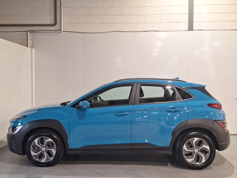 Hyundai Kona 1.6 Gdi Hybrid Se Connect Dct EA22XZB Blue #4