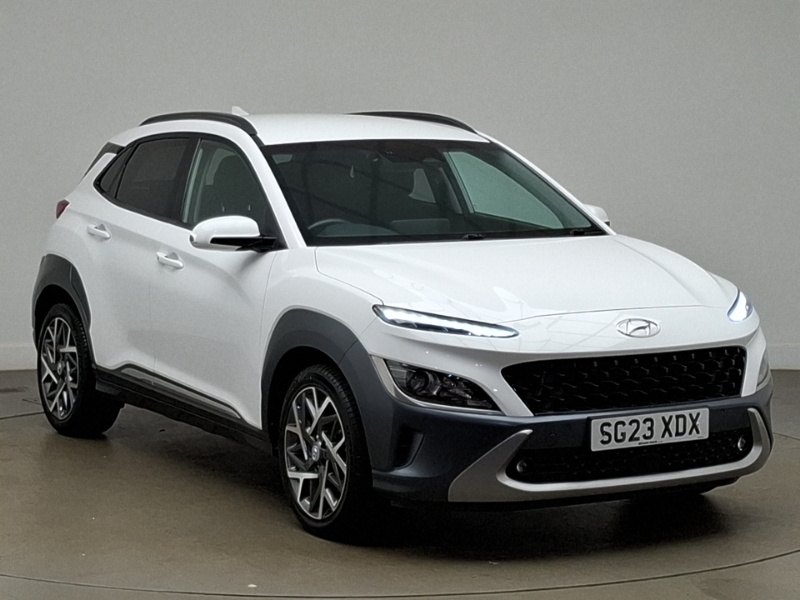 Hyundai Kona 1.6 Gdi Hybrid Premium Dct White