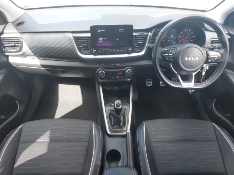 Kia Stonic 1.0T Gdi 48V Gt-line SB22HFK White #3