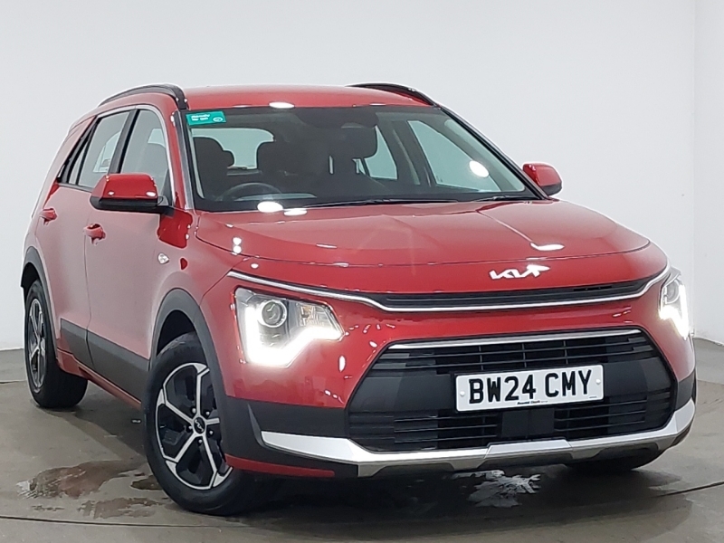 Kia Niro 1.6 Gdi 127 Hybrid 2 Nav Dct Red