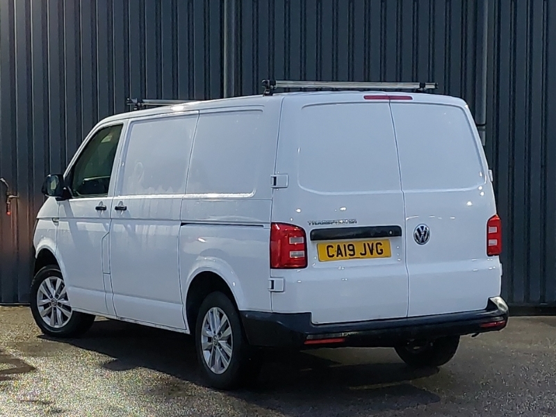 Volkswagen Transporter 2.0 Tdi Bmt 84 Startline Van CA19JVG White #2