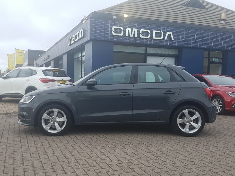 Audi A1 1.4 Tfsi Sport Nav LX68RUO Grey #4