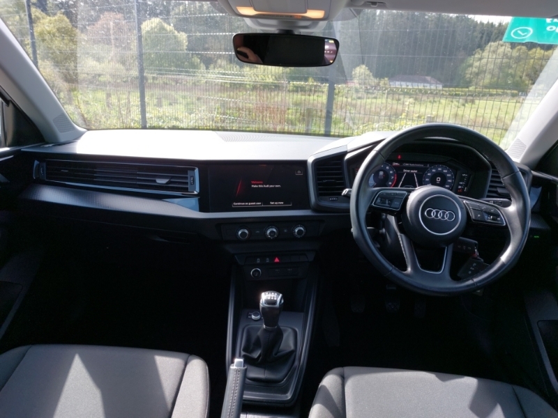 Audi A1 30 Tfsi 110 Technik SB23AYV White #3