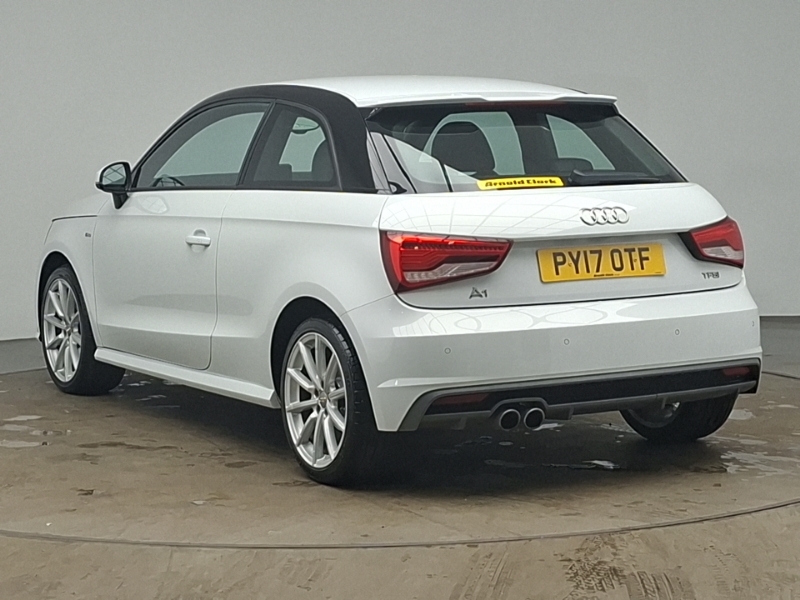 Audi A1 1.4 Tfsi S Line S Tronic PY17OTF White #2