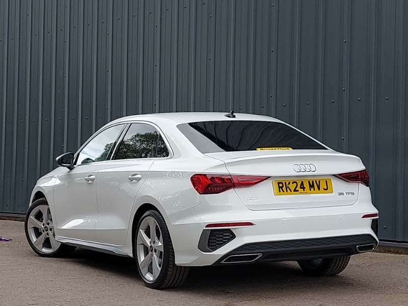 Audi A3 35 Tfsi S Line RK24MVJ White #2