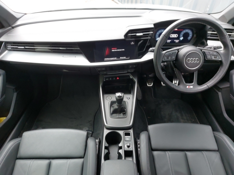 Audi A3 35 Tfsi S Line RK24MVJ White #3