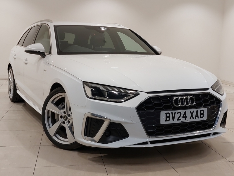 Audi A4 40 Tfsi 204 S Line S Tronic White