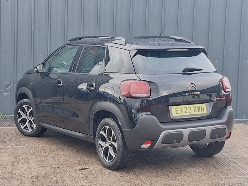 Citroen C3 Aircross 1.2 Puretech 130 Shine Eat6 EX23XWN Black #2