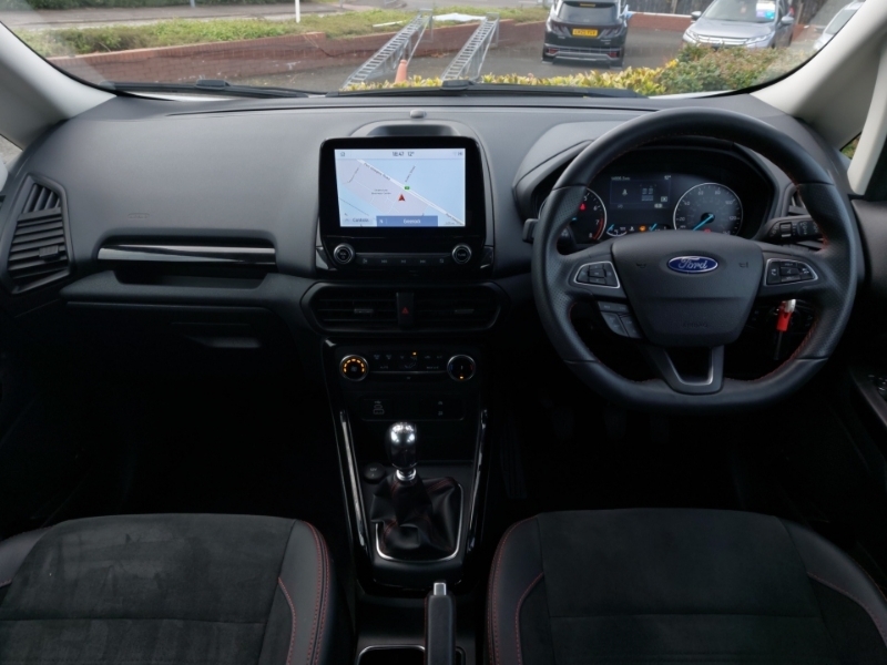 Ford Ecosport 1.0 Ecoboost 140 St-line SA23EZN White #3