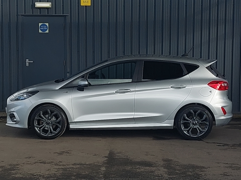 Ford Fiesta 1.0 Ecoboost 100 St-line Edition WN71OVS Silver #4