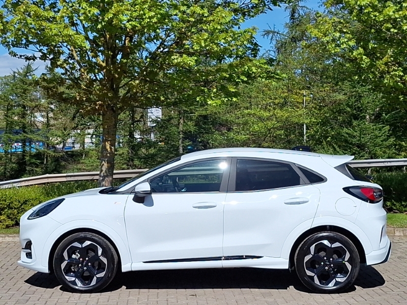 Ford Puma 1.0 Ecoboost Hybrid Mhev St-line X Dct ST25BRZ White #4