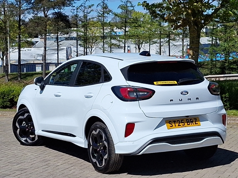 Ford Puma 1.0 Ecoboost Hybrid Mhev St-line X Dct ST25BRZ White #2
