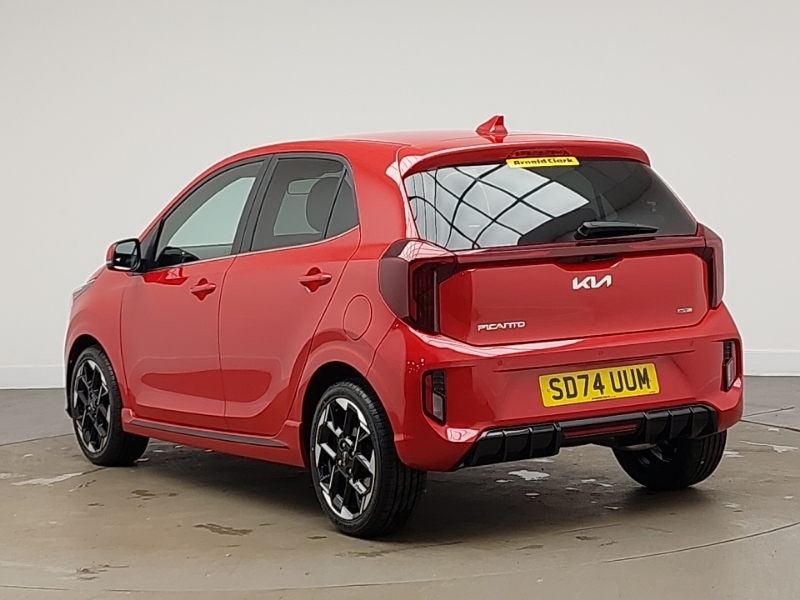 Kia Picanto 1.0 Gt-line SD74UUM Red #2