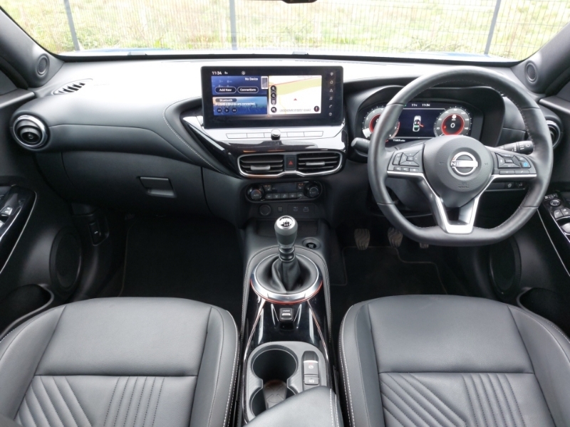 Nissan Juke 1.0 Dig-t Tekna SL25ZXU Blue #3