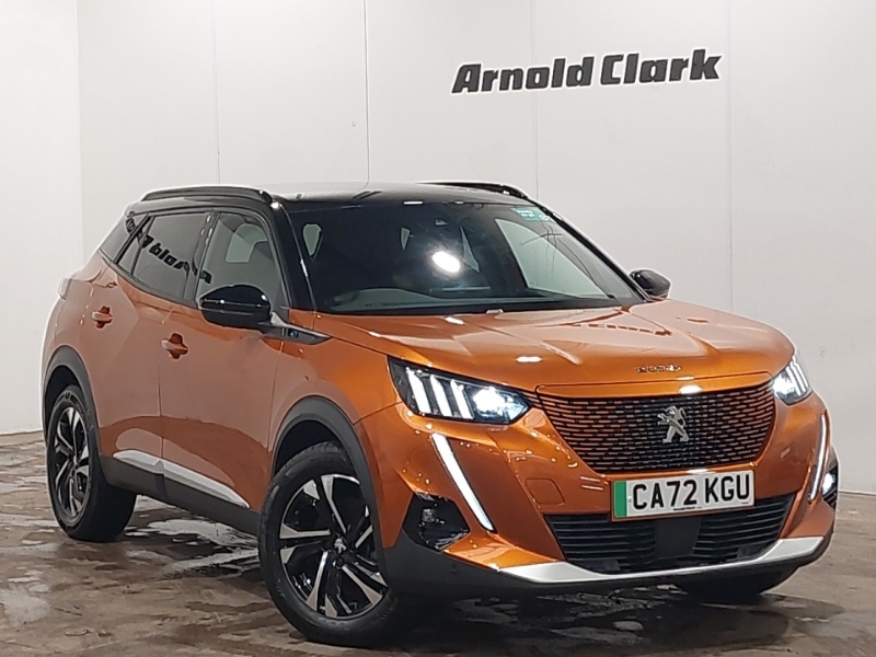 Peugeot e-2008 100Kw Gt 50Kwh Orange