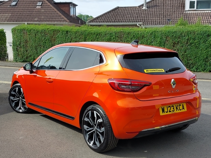 Renault Clio 1.6 E-tech Full Hybrid 145 Techno WJ23KCA Orange #2