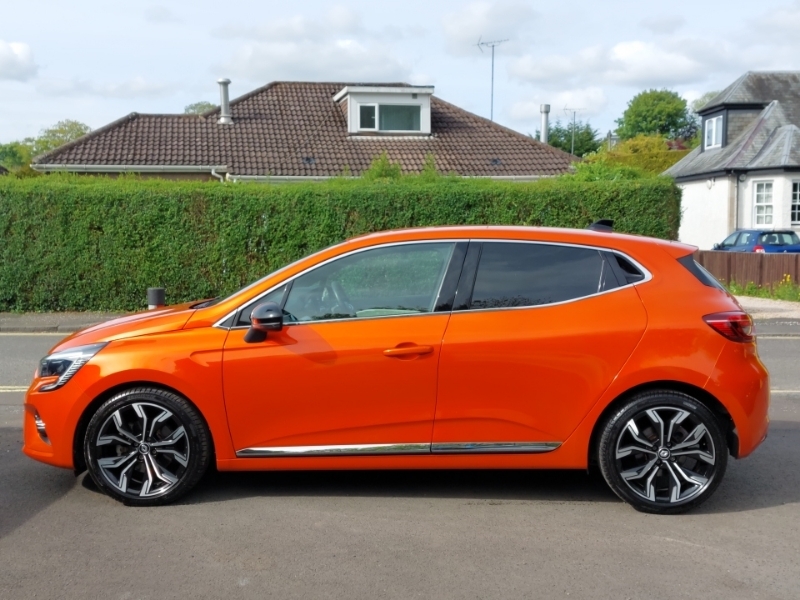 Renault Clio 1.6 E-tech Full Hybrid 145 Techno WJ23KCA Orange #4