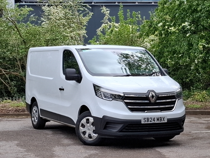 Renault Trafic Sl30 Blue Dci 130 Advance Van White