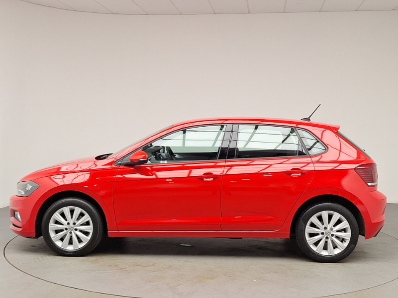 Volkswagen Polo 1.0 Tsi 115 Sel NG19KJY Red #4