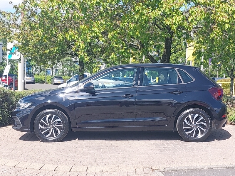 Volkswagen Polo 1.0 Tsi Life SL23WDM Black #4