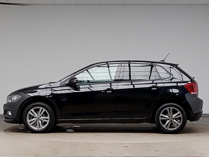 Volkswagen Polo 1.0 Tsi 110 Sel AX21NNL Black #4