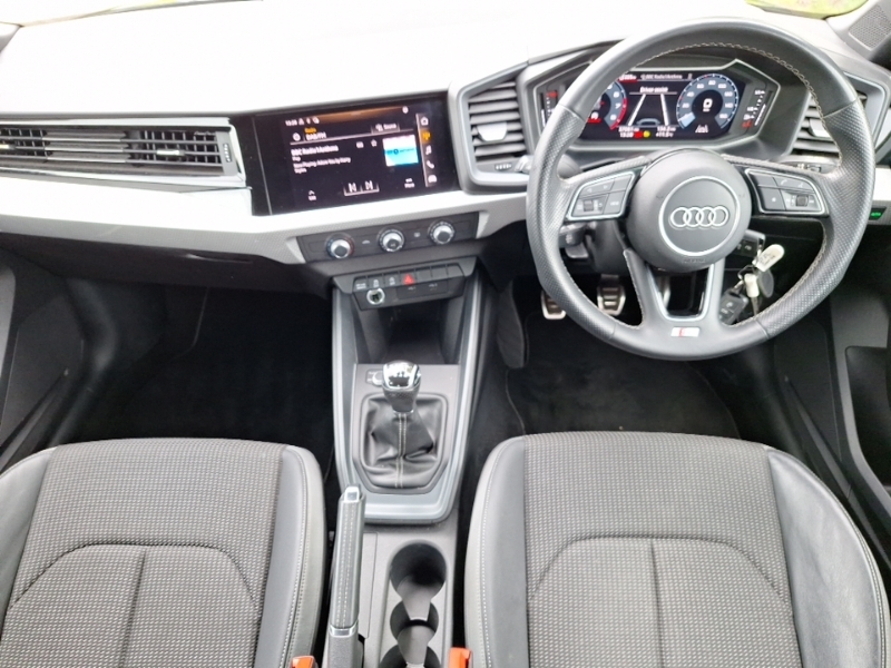 Audi A1 30 Tfsi 110 S Line ST22GWW Black #3