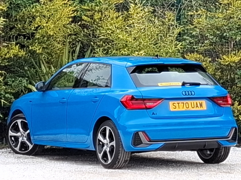 Audi A1 30 Tfsi 110 S Line ST70UAW Blue #2