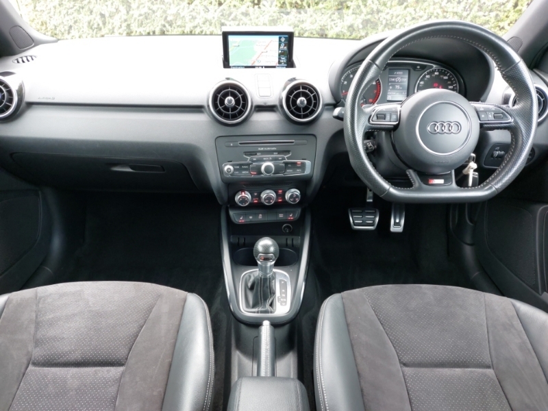 Audi A1 1.4 Tfsi 125 Black Edition Nav S Tronic RA18OCM Silver #3