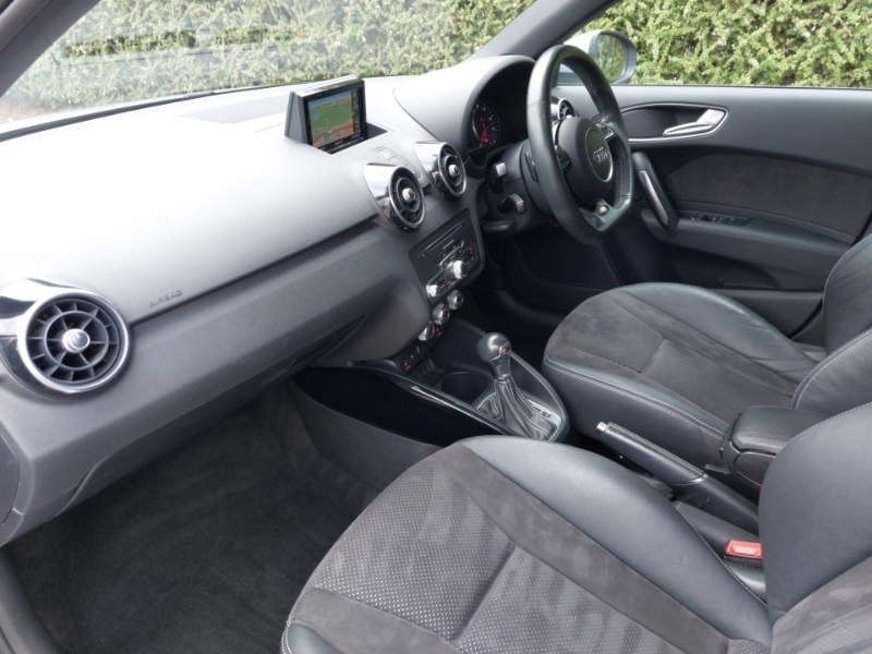 Audi A1 1.4 Tfsi 125 Black Edition Nav S Tronic RA18OCM Silver #5
