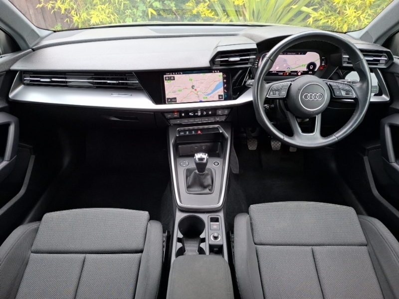 Audi A3 30 Tfsi Sport Tech Pack Pro WF73LHG Grey #3