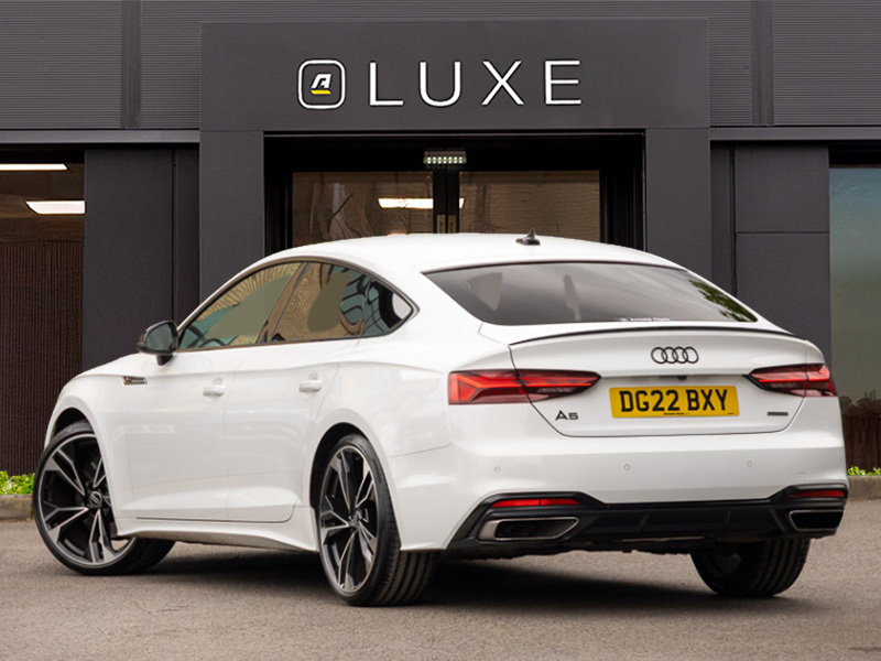 Audi A5 45 Tfsi 265 Quattro Black Edition S Tronic DG22BXY White #2