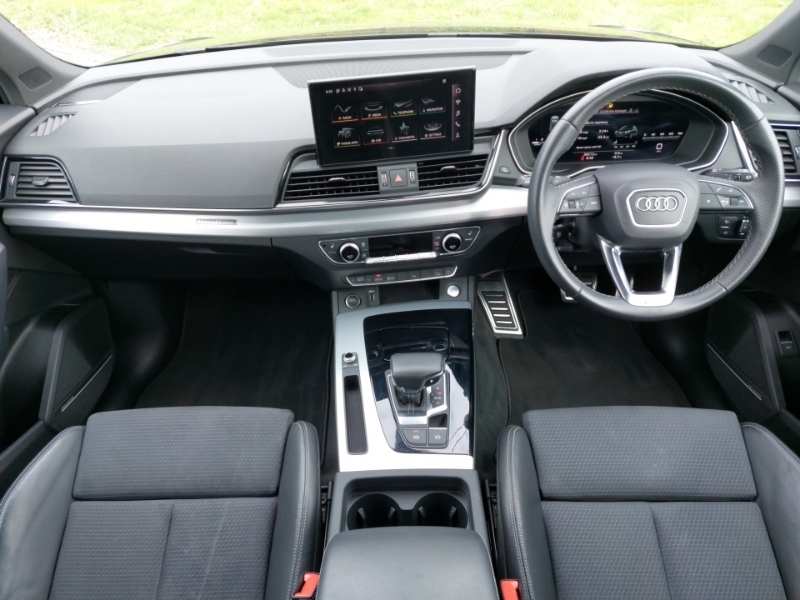 Audi Q5 40 Tdi Quattro S Line S Tronic Cs BV23WZB Black #3