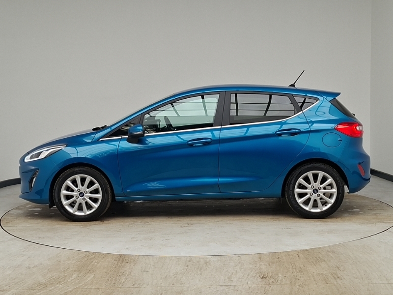 Ford Fiesta 1.0 Ecoboost Titanium EN67YDJ Blue #4