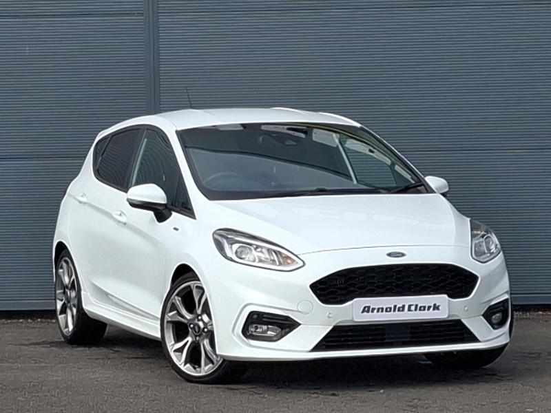 Ford Fiesta 1.0 Ecoboost Hybrid Mhev 125 St-line X Edition White